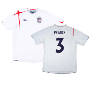 England 2005-07 Home Shirt (L) (Fair) (PEARCE 3)_0