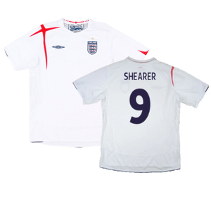 England 2005-07 Home Shirt (XXL) (Excellent) (SHEARER 9)_0