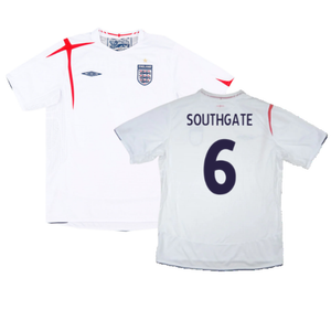 England 2005-07 Home Shirt (XXL) (Excellent) (SOUTHGATE 6)_0