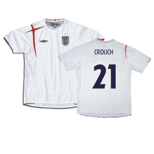 England 2005-2007 Home Shirt (Very Good) (CROUCH 21)_0