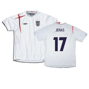 England 2005-2007 Home Shirt (XXL) (Good) (JENAS 17)_0