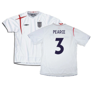 England 2005-2007 Home Shirt (Excellent) (XXL) (Excellent) (PEARCE 3)_0