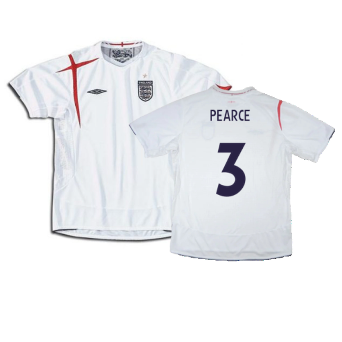 England 2005-2007 Home Shirt  (XL) (Excellent) (PEARCE 3)