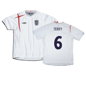 England 2005-2007 Home Shirt (Excellent) (TERRY 6)_0