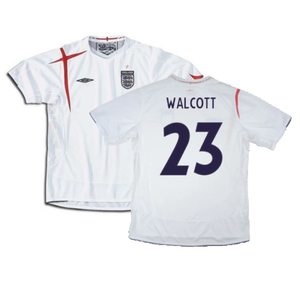 England 2005-2007 Home Shirt (L) (Excellent) (WALCOTT 23)_0