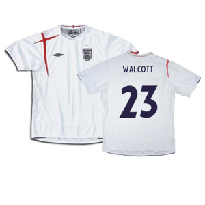 England 2005-2007 Home Shirt (XXL) (Good) (WALCOTT 23)_0