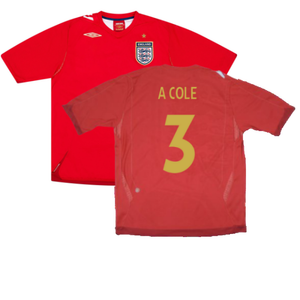 England 2006-08 Away Shirt (S) (Good) (A COLE 3)_0