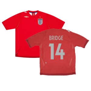 England 2006-08 Away Shirt (XL) (BRIDGE 14) (Good)_0