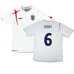 England 2006-08 Home Shirt (XL) (Excellent) (TERRY 6)_0