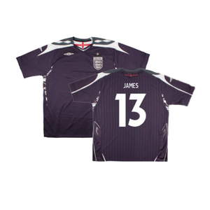 England 2007-08 GK Shirt (XL) (Excellent) (James 13)_0