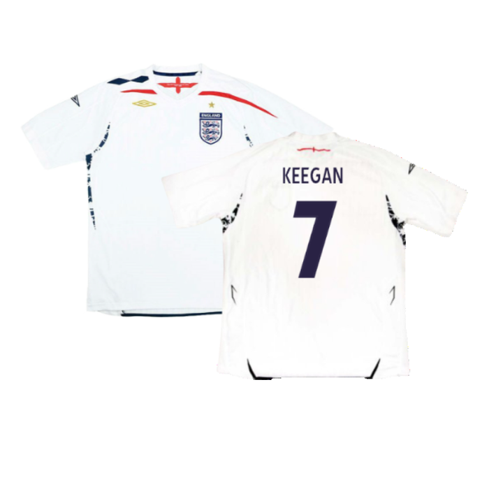 England 2007-09 Home Shirt (Good) (KEEGAN 7)