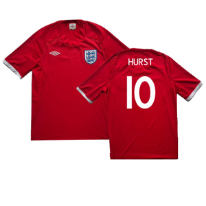 England 2009-10 Away Shirt (Excellent) (HURST 10)_0