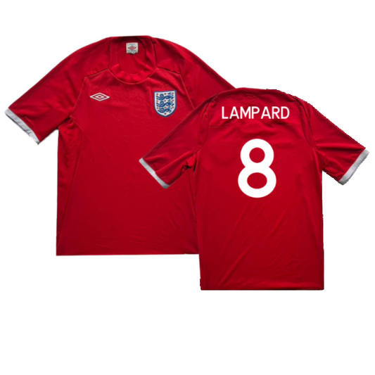 England 2009-10 Away Shirt (XL) (Excellent) (Lampard 8)_0