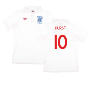 England 2009-10 Home Shirt (With South Africa Badge Detail) (Medium Boy) (Very Good) (HURST 10)_0