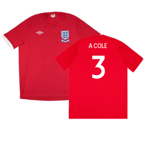 England 2010-11 Away Shirt (XL Boys) (Very Good) (A COLE 3)_0