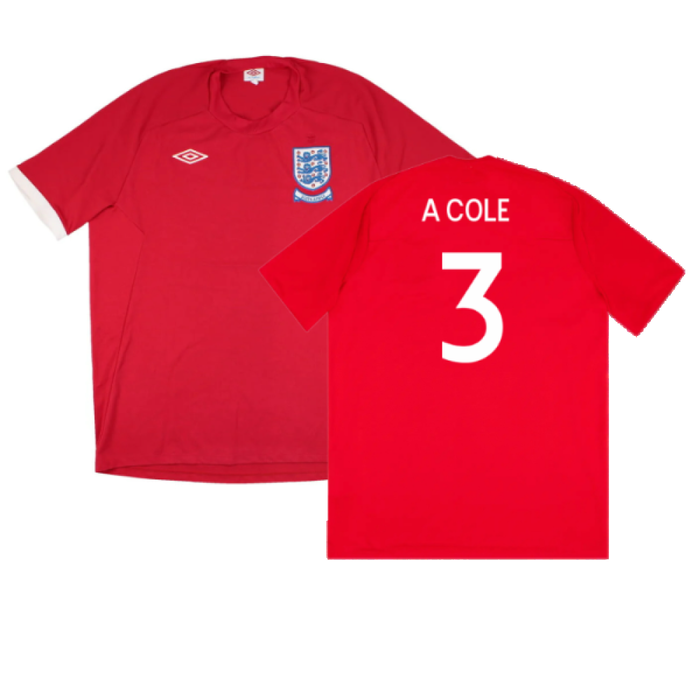 England 2010-11 Away Shirt (WC badge) (L) (Very Good) (A COLE 3)