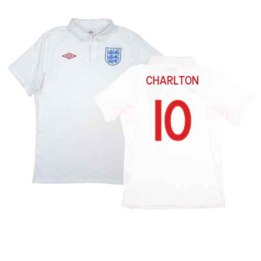 England 2010-12 Home Shirt (XL) (Excellent) (Charlton 10)_0