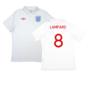 England 2010-12 Home Shirt (XL) (Excellent) (Lampard 8)_0