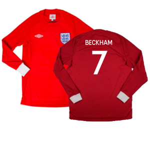 England 2010-2011 Away Shirt (M) (Excellent) (BECKHAM 7)_0