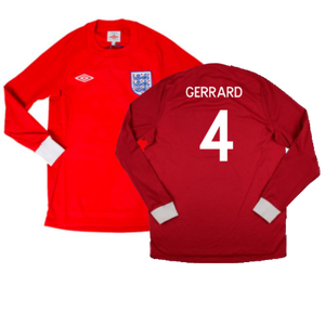 England 2010-2011 Away Shirt (M) (Excellent) (GERRARD 4)_0