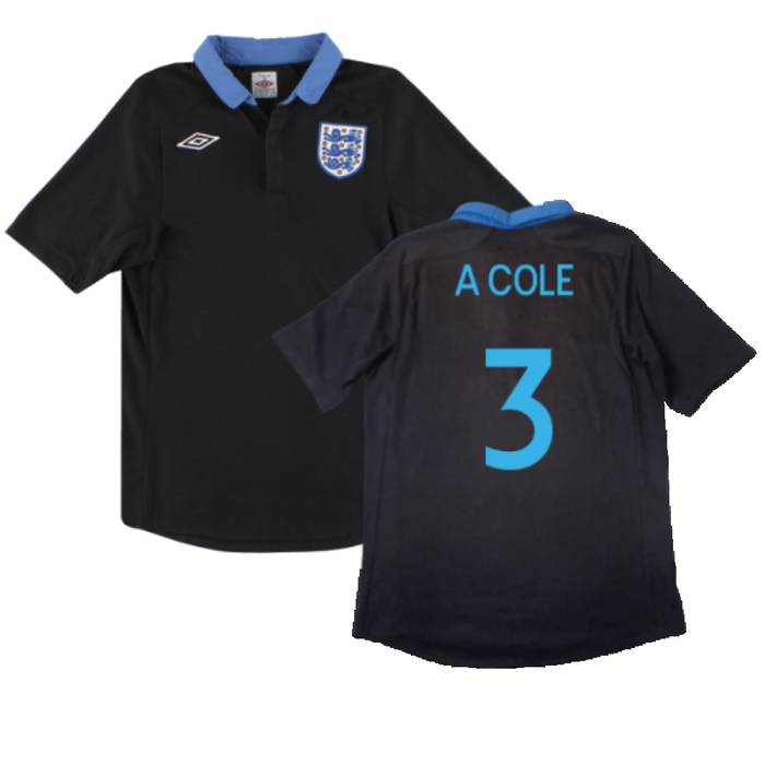 England 2011-12 Away Shirt (XL) (Excellent) (A Cole 3)