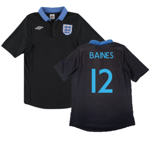 England 2011-12 Away Shirt (S) (Very Good) (Baines 12)_0