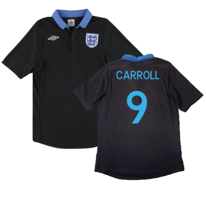 England 2011-12 Away Shirt (3XL) (Excellent) (Carroll 9)