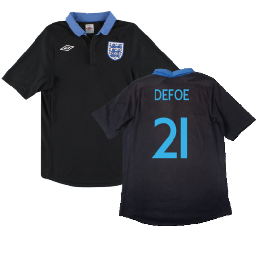 England 2011-12 Away Shirt (3XL) (Excellent) (Defoe 21)_0