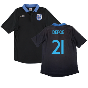 England 2011-12 Away Shirt (XL Boys) (Excellent) (Defoe 21)_0