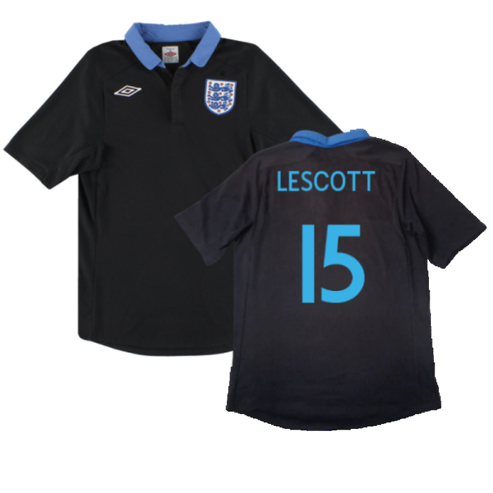 England 2011-12 Away Shirt (L) (Excellent) (Lescott 15)