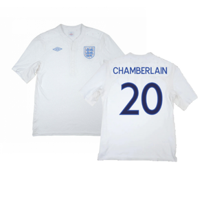 England 2009-10 Home Shirt (XXL) (Fair) (Chamberlain 20)_0