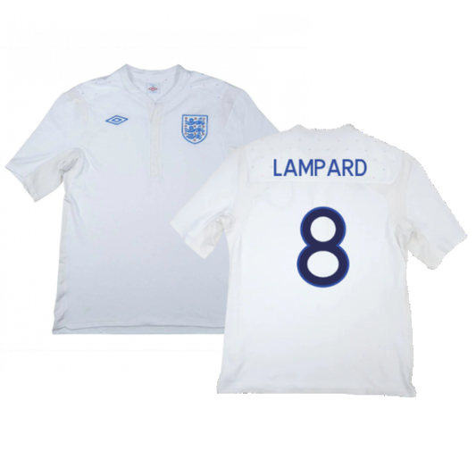 England 2011-12 Home Shirt (XL) (Fair) (Lampard 8)_0