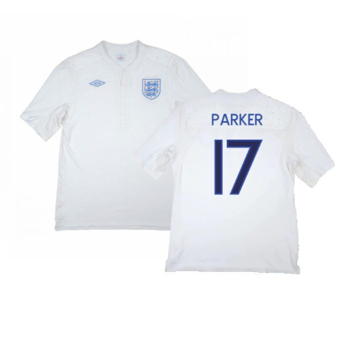 England 2009-10 Home Shirt (XXL) (Good) (Parker 17)