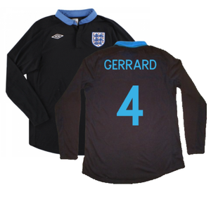 England 2011-2012 Long sleeve Away Shirt (XL) (Excellent) (Gerrard 4)_0