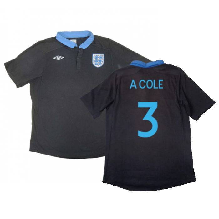 England 2012-13 Away Shirt (XXL) (Excellent) (A Cole 3)