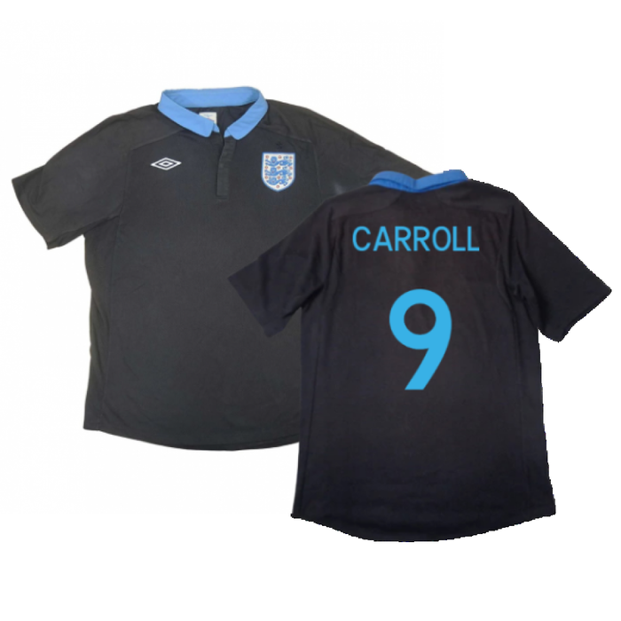 England 2012-13 Away Shirt (M) (Excellent) (Carroll 9)