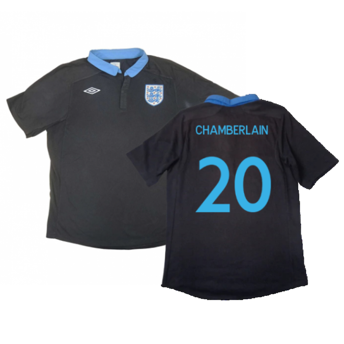 England 2012-13 Away Shirt (XXL) (Excellent) (Chamberlain 20)