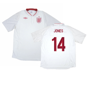 England 2012-13 Home Shirt (L) (Very Good) (Jones 14)_0