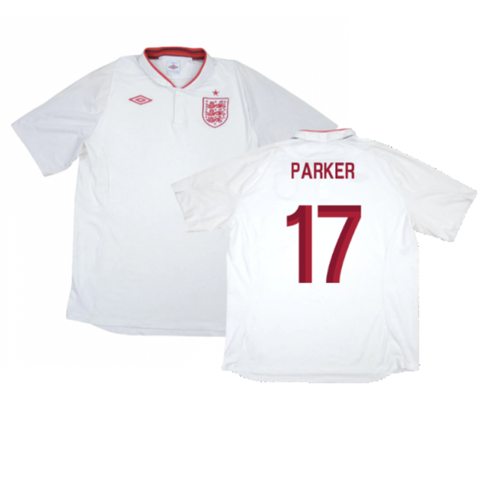 England 2012-13 Home Shirt (Very Good) (Parker 17)