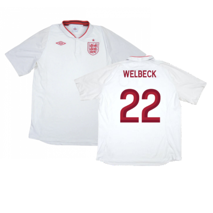 England 2012-13 Home Shirt (XL) (Good) (Welbeck 22)