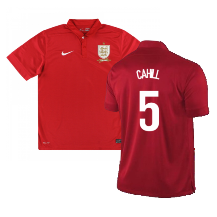 England 2013-14 Away Shirt (XXL) (Excellent) (CAHILL 5)