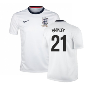 England 2013-14 Home Shirt (S) (Excellent) (BARKLEY 21)_0