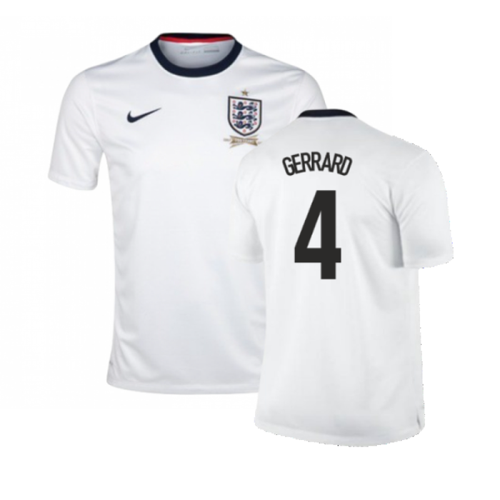 England 2013-14 Home Shirt (Fair) (GERRARD 4)