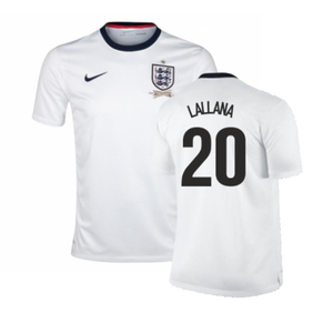 England 2013-14 Home Shirt (XS) (Good) (LALLANA 20)_0