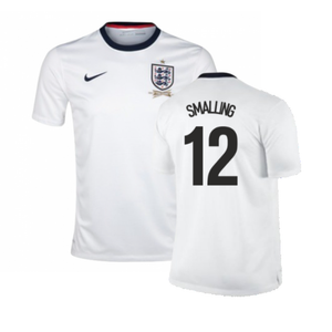 England 2013-14 Home Shirt (S) (Excellent) (SMALLING 12)_0