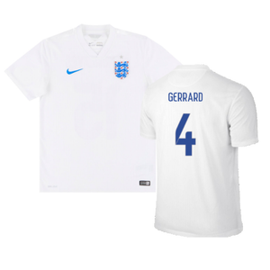 England 2014-15 Home Shirt (S) (Very Good) (GERRARD 4)_0