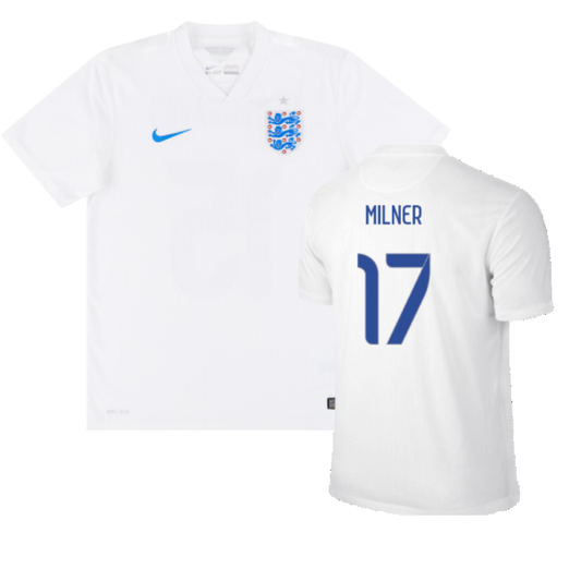 England 2014-15 Home Shirt (S) (Very Good) (MILNER 17)_0