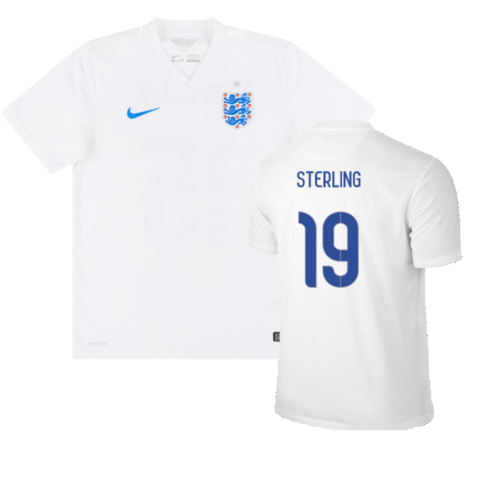 England 2014-15 Home Shirt (S) (Very Good) (STERLING 19)