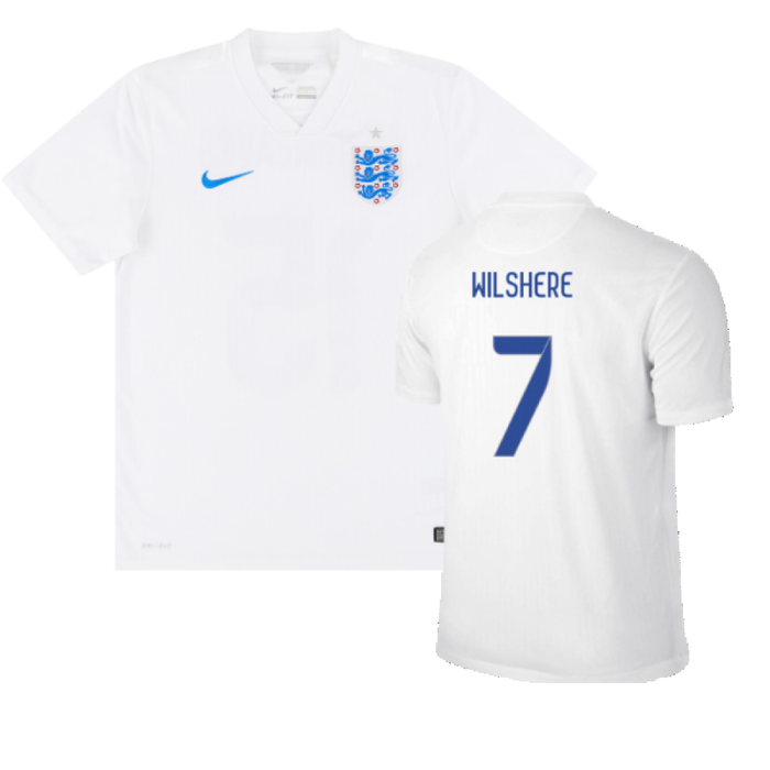 England 2014-15 Home Shirt (S) (Very Good) (WILSHERE 7)