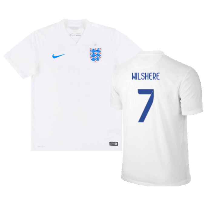 England 2014-15 Home (M) (Very Good) (WILSHERE 7)